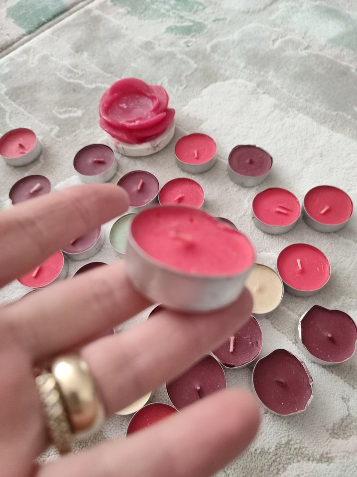 Renkli Mini Mum Seti 38 adet hepsi 30tl - Görsel 2