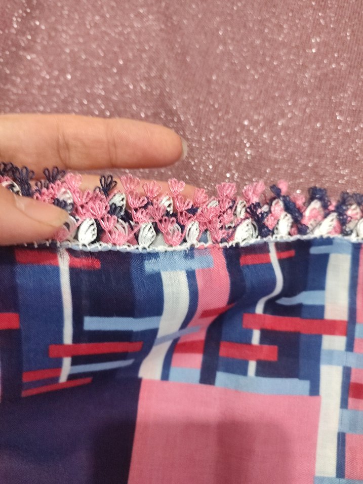 Renkli Bohem Fular - Görsel 4