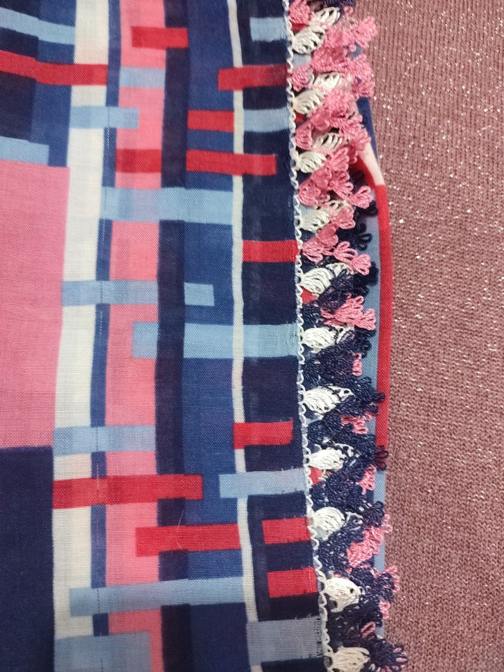 Renkli Bohem Fular - Görsel 2