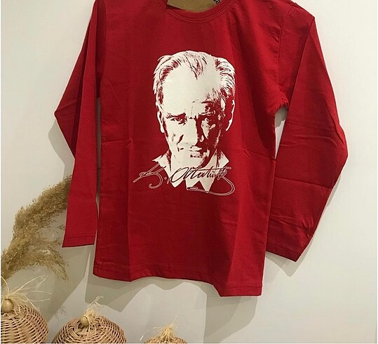 Atatürk baskılı sweetshırt