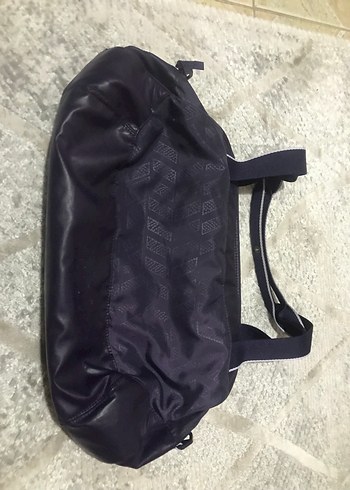 Fermuarlı Mor Spor Çantası - Görsel 3