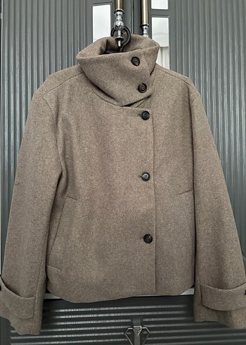 Zara viral dik yaka ceket - Görsel 7