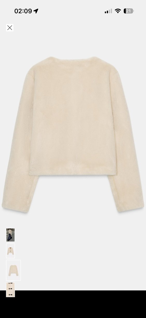 Zara viral düğmeli süslü ceket - Görsel 2