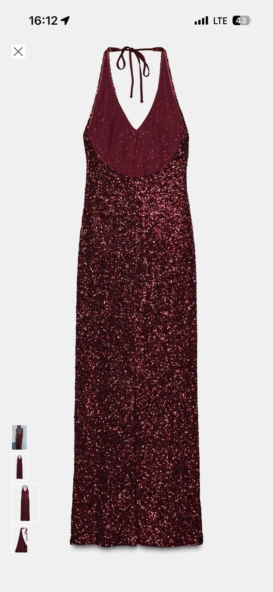 Zara pullu v yaka elbise - Görsel 3