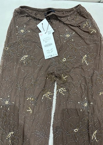 Zara viral boncuklu pullu pantolon - Görsel 6