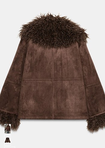 Zara viral suni çift taraflı ceket - Görsel 3