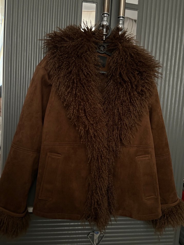 Zara viral suni çift taraflı ceket - Görsel 4