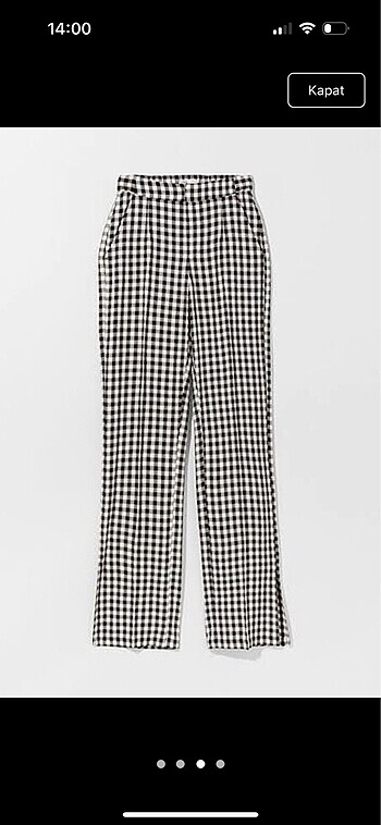 m Beden Bershka pötikare pantolon