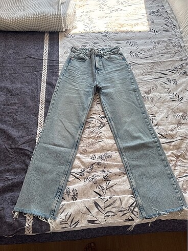 Zara yüksek bel jean
