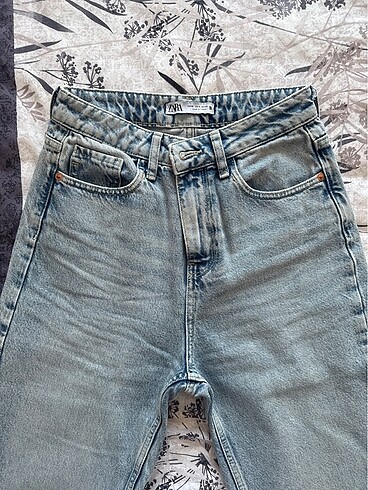 Zara Zara yüksek bel jean