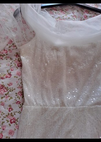 Uzun Kollu nikah elbisesi - Görsel 2