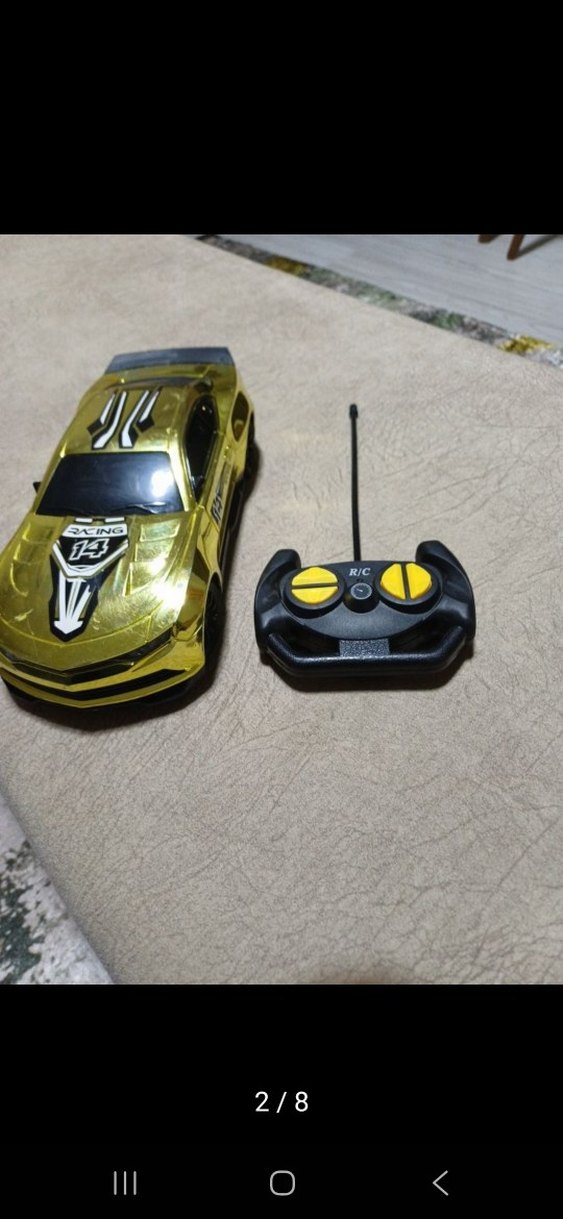 Gold uzaktan kumandalı araba - Görsel 2