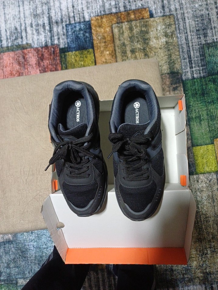 Siyah Spor Kadın Sneakers - Görsel 3