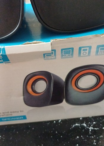 Renkli Mavi Taşınabilir Hoparlörler OYC D-05 - Görsel 10