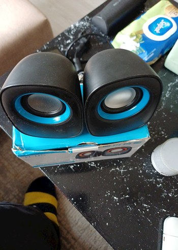 Renkli Mavi Taşınabilir Hoparlörler OYC D-05 - Görsel 5