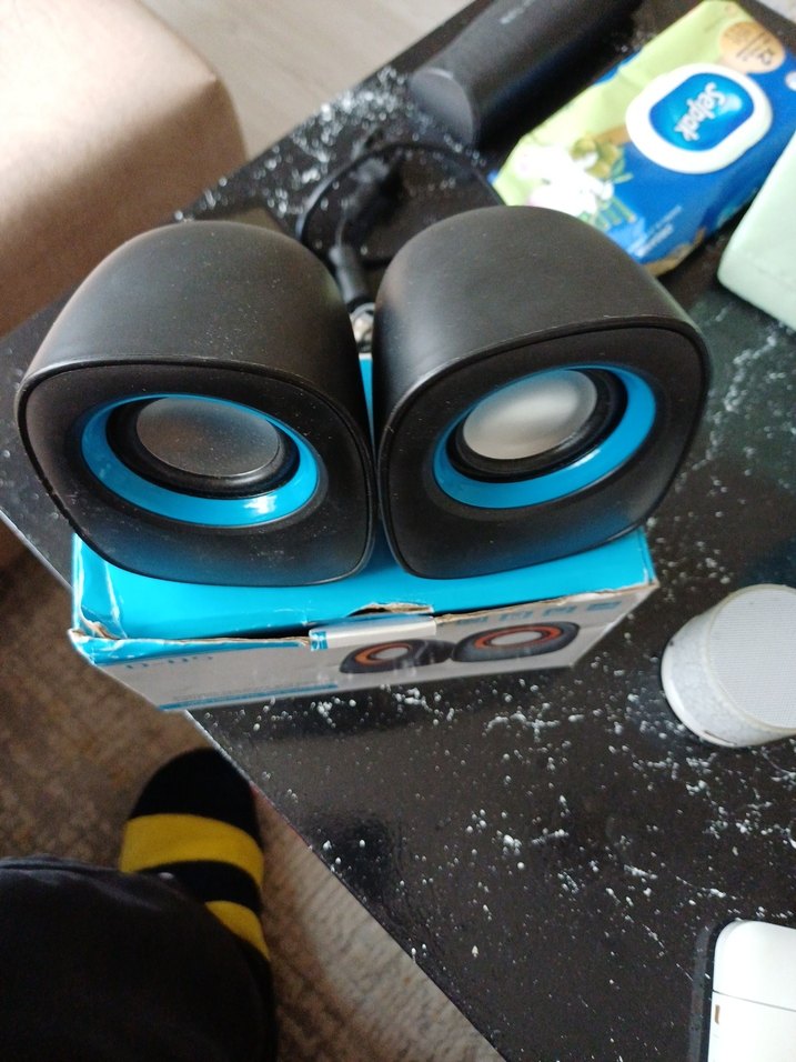 Renkli Mavi Taşınabilir Hoparlörler OYC D-05 - Görsel 5