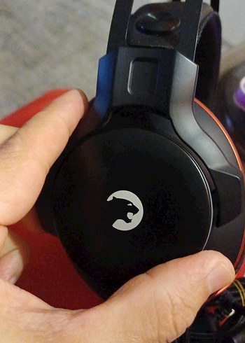 #GAMEPOWER kırmızı Siyah Oyuncu Kulaklığı Mikrofonlu - Görsel 15