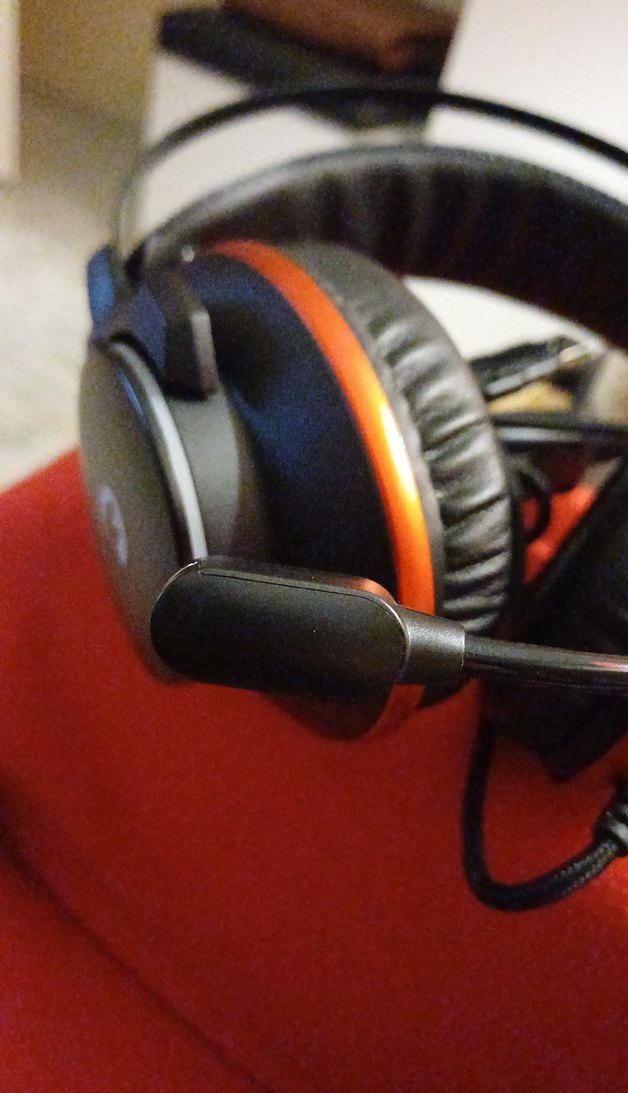 #GAMEPOWER kırmızı Siyah Oyuncu Kulaklığı Mikrofonlu - Görsel 2