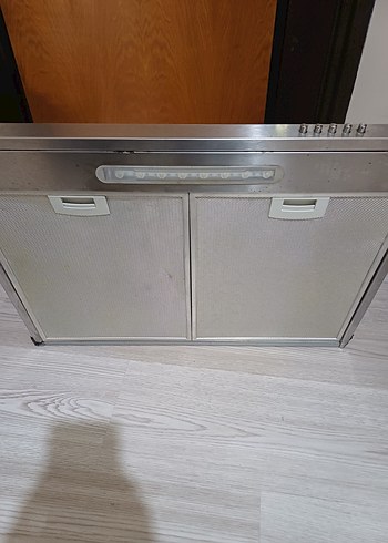 Gri Davlumbaz aspratör white daisy - Görsel 3