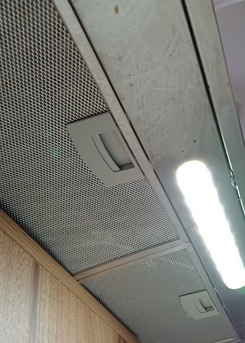 Gri Davlumbaz aspratör white daisy - Görsel 10