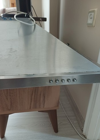 Gri Davlumbaz aspratör white daisy - Görsel 8