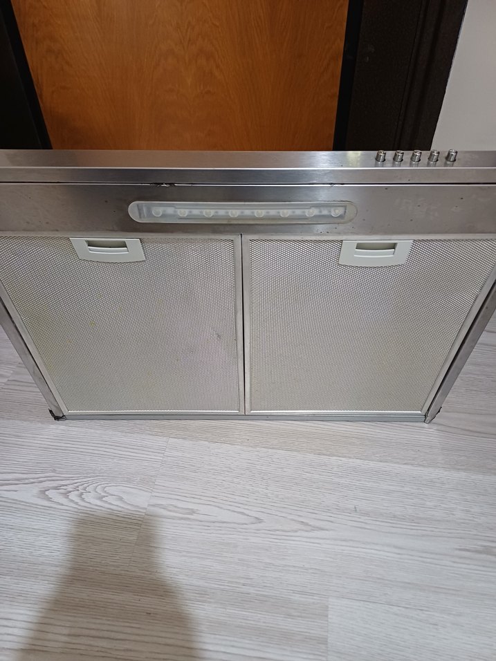 Gri Davlumbaz aspratör white daisy - Görsel 3