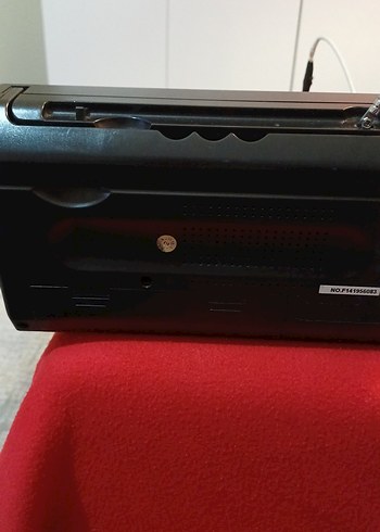 TEKNOMAX TM-6601 Siyah Renkli vintage Radyo - Görsel 6