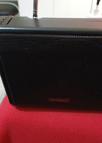 TEKNOMAX TM-6601 Siyah Renkli vintage Radyo - Görsel 3