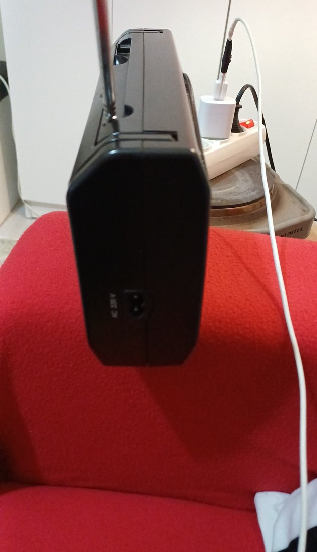 TEKNOMAX TM-6601 Siyah Renkli vintage Radyo - Görsel 4