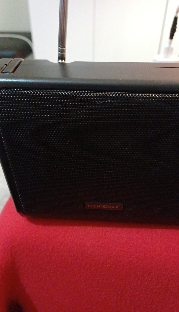 TEKNOMAX TM-6601 Siyah Renkli vintage Radyo - Görsel 3