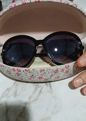 Çiçek Desenli gözlük kutusu - Görsel 2