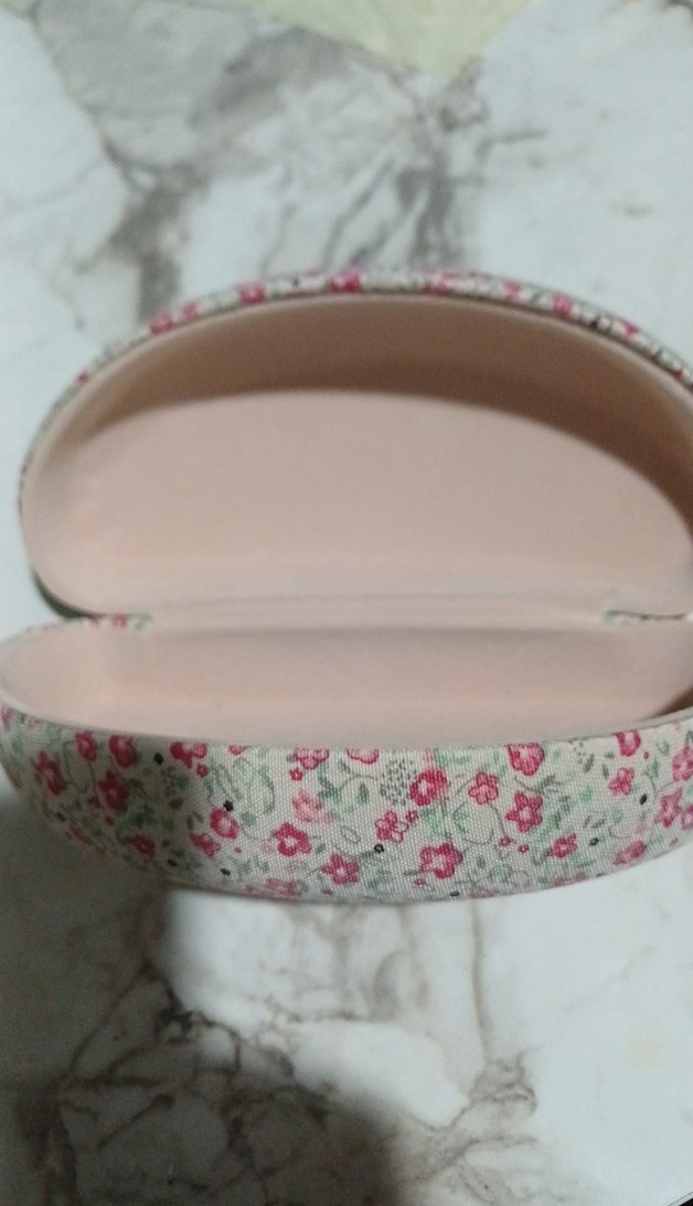 Çiçek Desenli gözlük kutusu - Görsel 4