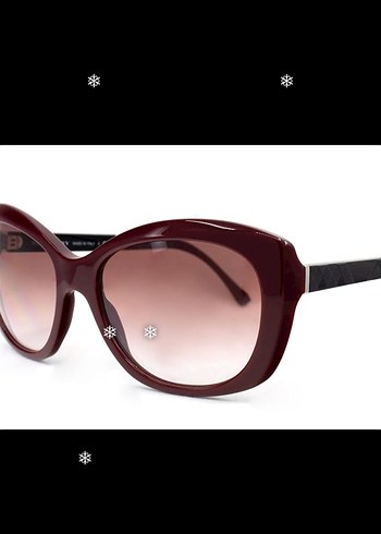 #BURBERRY Bordo Parlak Kadın Güneş Gözlüğü - Görsel 14