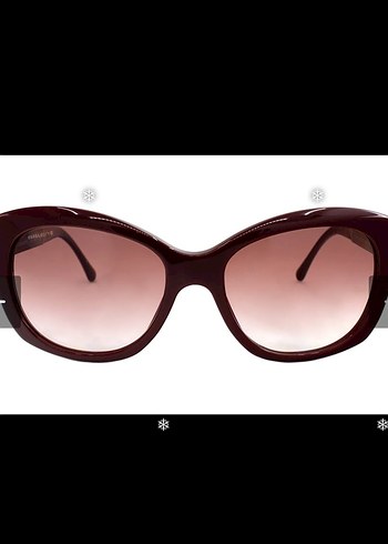 #BURBERRY Bordo Parlak Kadın Güneş Gözlüğü - Görsel 15