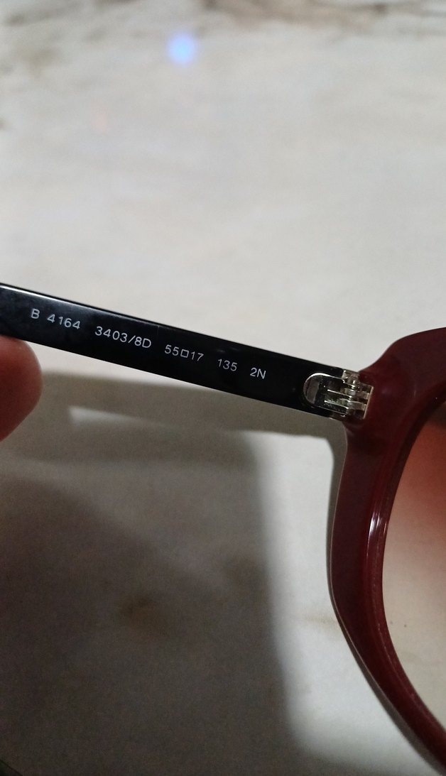 #BURBERRY Bordo Parlak Kadın Güneş Gözlüğü - Görsel 4