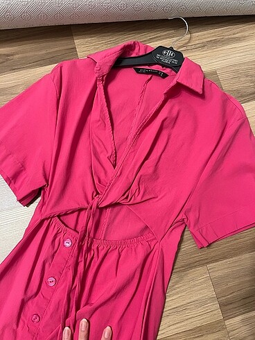 DİLVİN pembe elbise