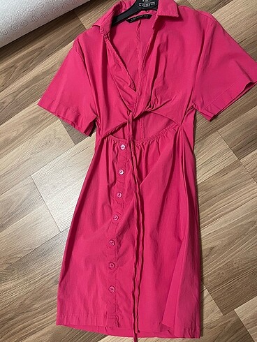 Dilvin DİLVİN pembe elbise