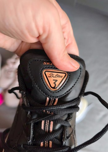 39,5 Beden Skechers Siyah Platform Spor Ayakkabı