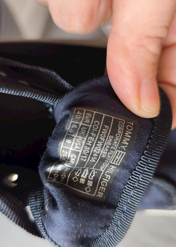 39 Beden Tommy Hilfiger Lacivert Sneaker
