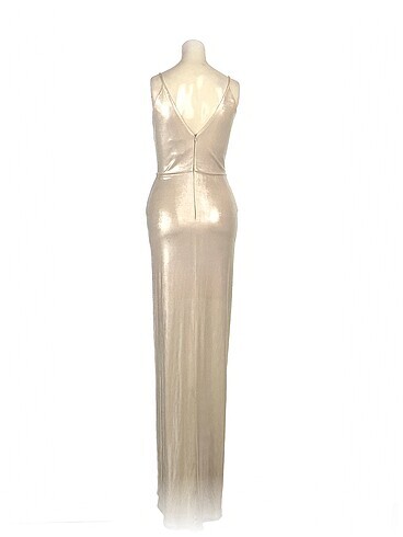 36 Beden Pierre Cardin Uzun Elbise %70 İndirimli.