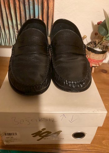 Klasik Siyah Deri Erkek Ayakkabısı - Görsel 2