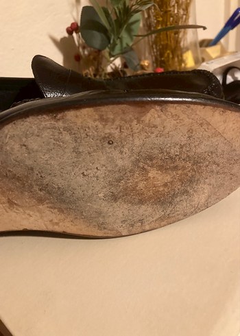 Klasik Siyah Deri Erkek Ayakkabısı - Görsel 6