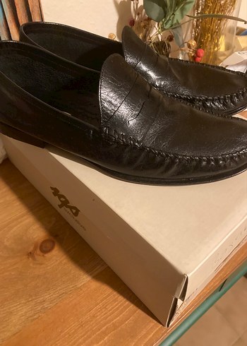 Klasik Siyah Deri Erkek Ayakkabısı - Görsel 4