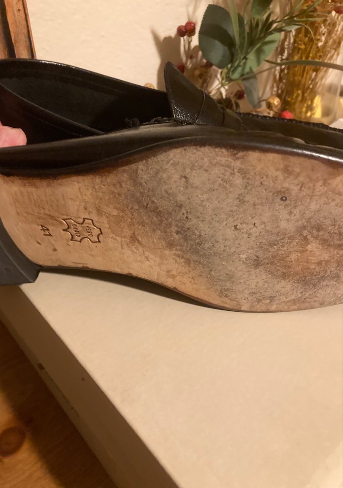 Klasik Siyah Deri Erkek Ayakkabısı - Görsel 5