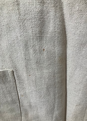 Bej Keten Mutfak elbise - Görsel 4