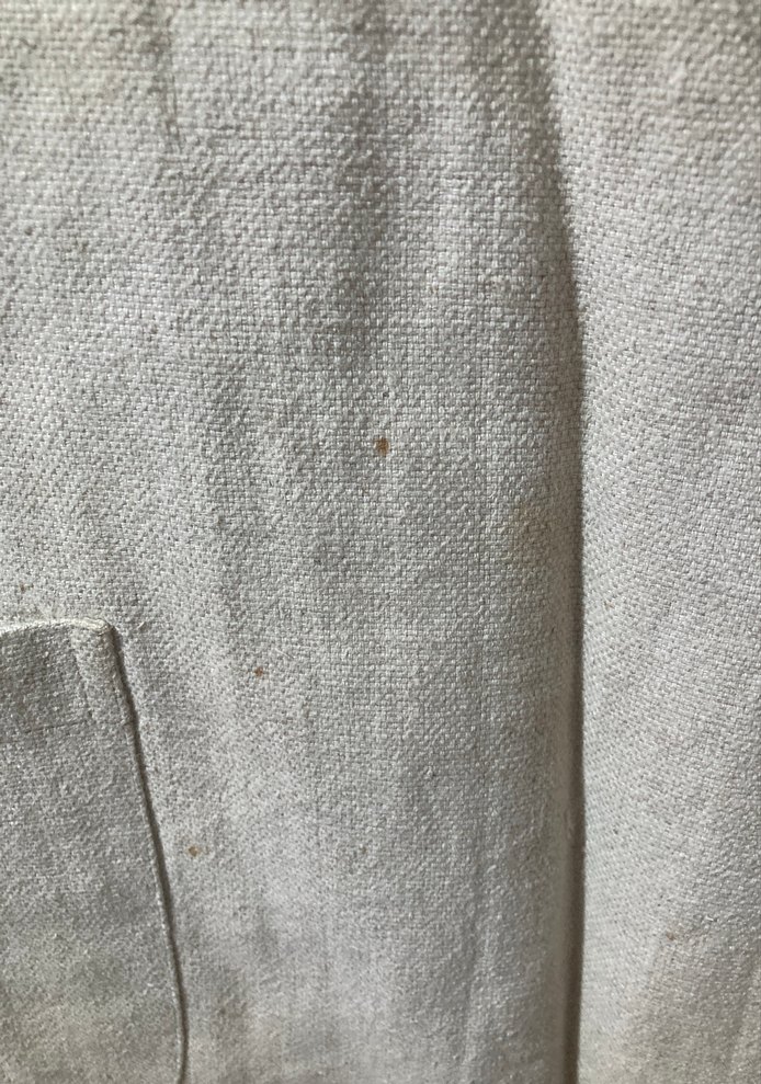 Bej Keten Mutfak elbise - Görsel 4