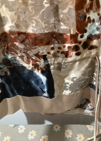 Drapeli Kısa Bohem Bluz - Görsel 2