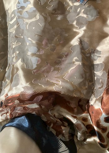 Drapeli Kısa Bohem Bluz - Görsel 7