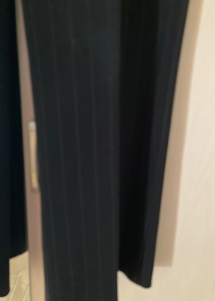 Çizgili bayan pantolon - Görsel 2