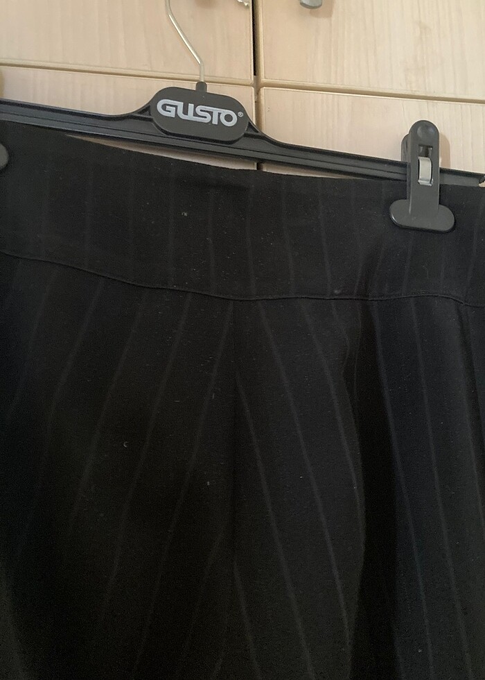 Çizgili bayan pantolon - Görsel 4